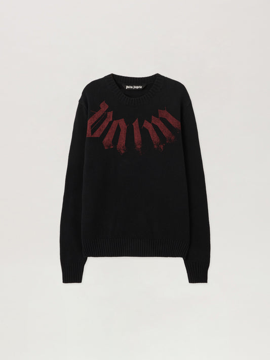 Big Neck Logo Sweater