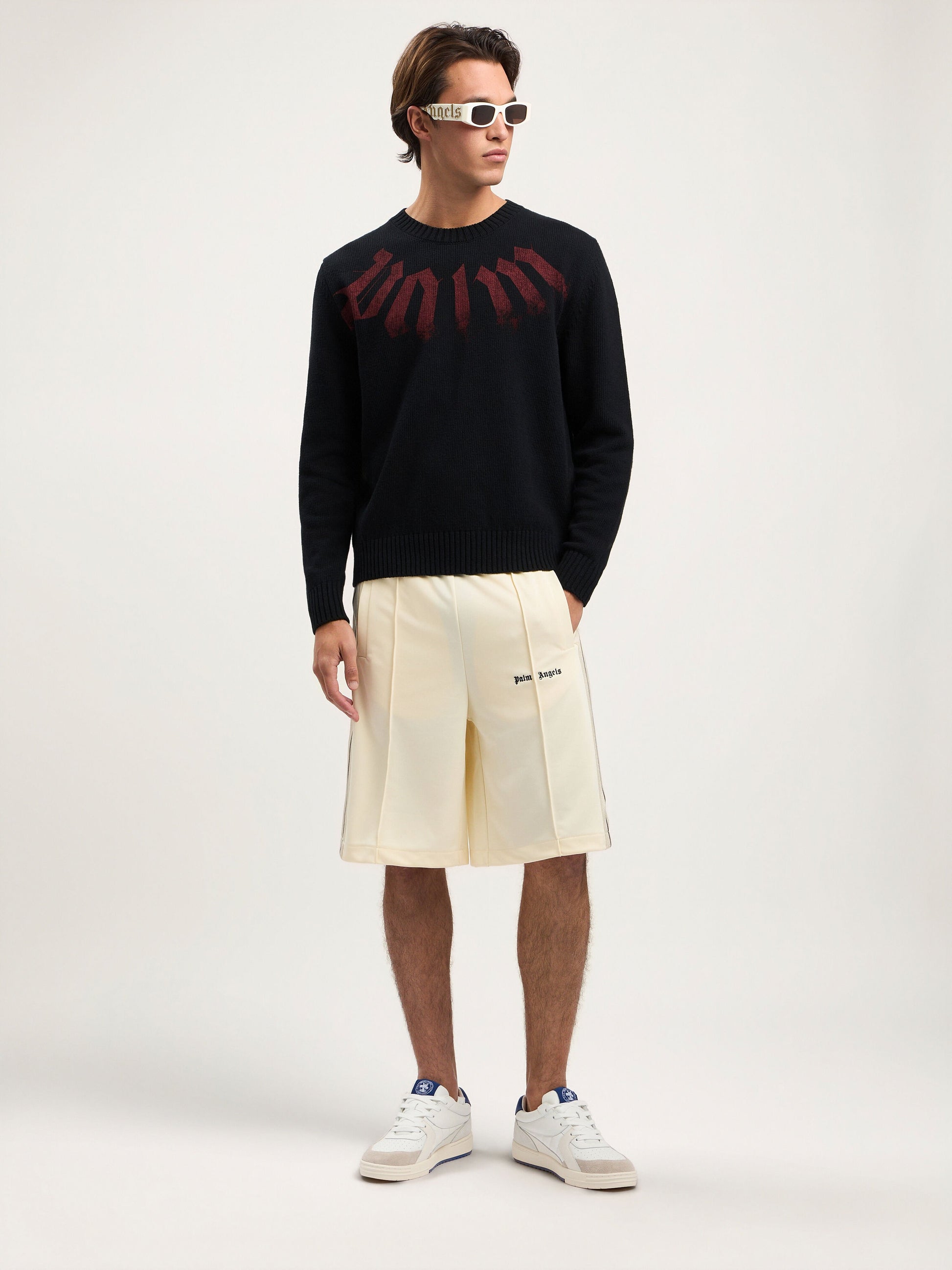 Big Neck Logo Sweater