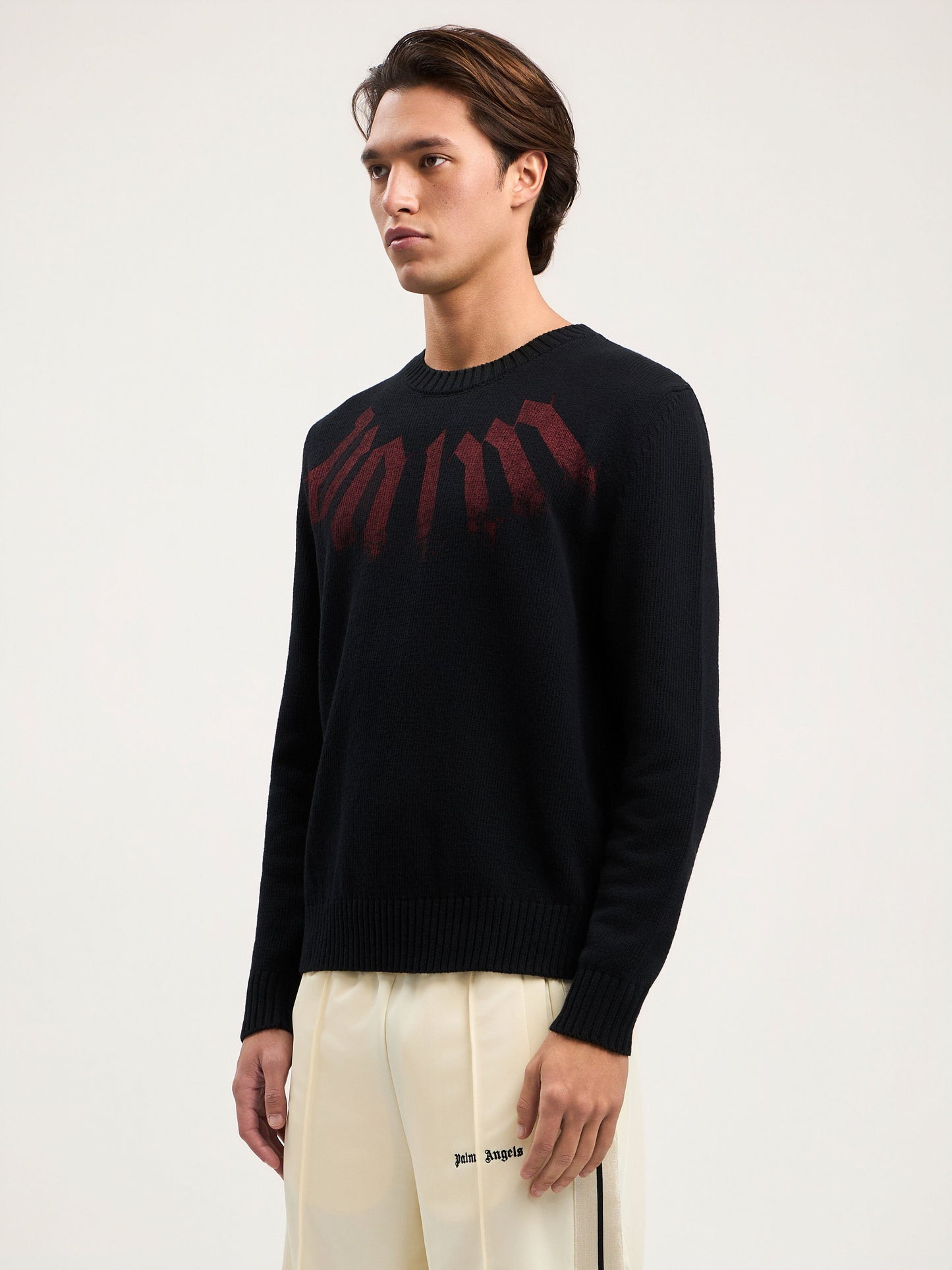 Big Neck Logo Sweater