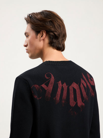 Big Neck Logo Sweater