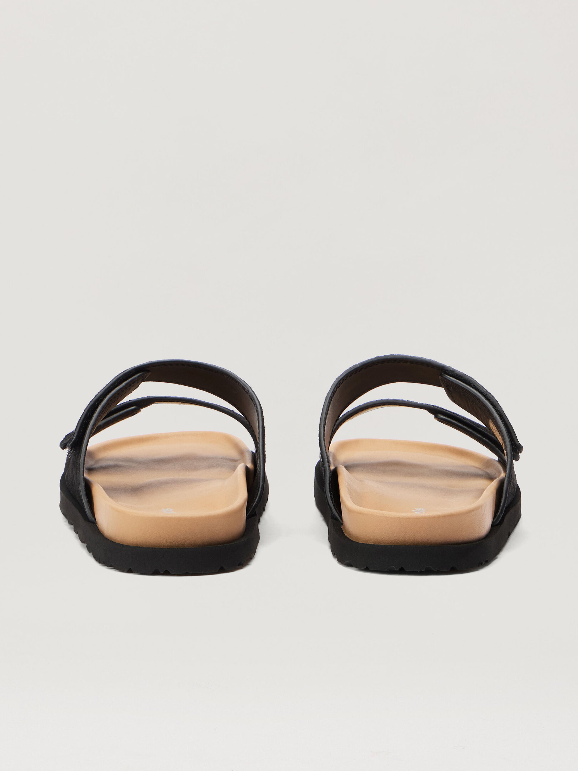 Logo Suede Sandals