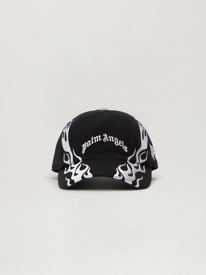 Curved Logo Flames Cap
