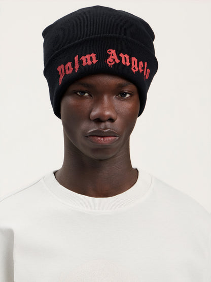 Dripping Logo Beanie