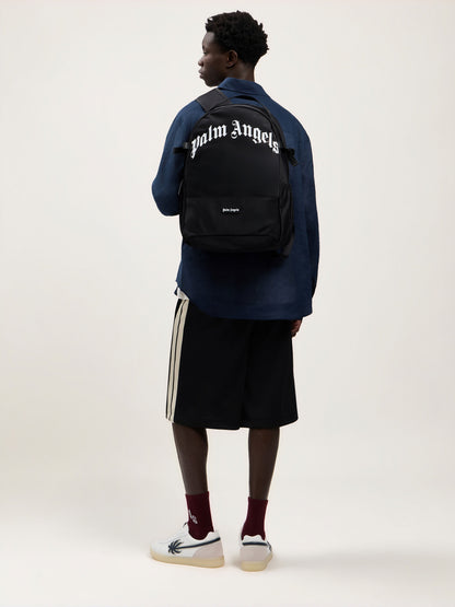 Curved Logo Backpack