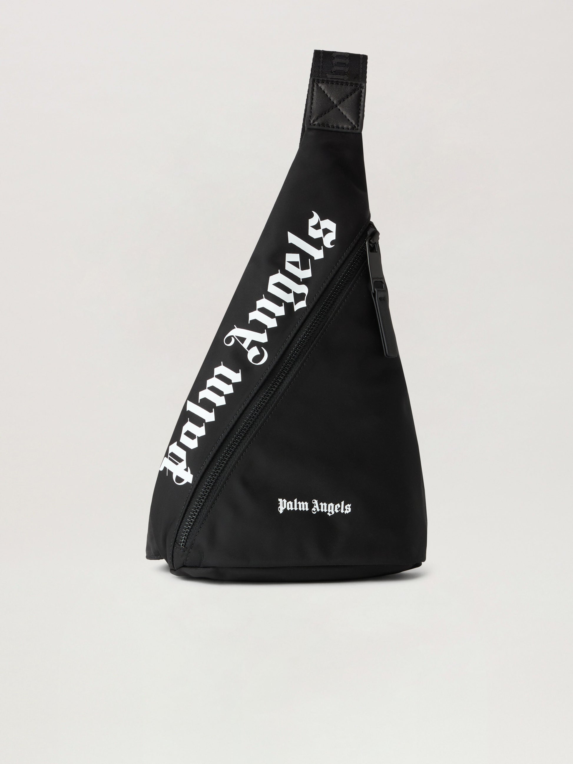Curved Logo Shoulder Bag