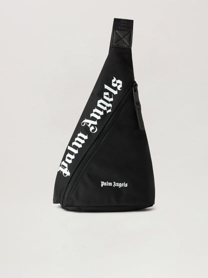 Curved Logo Shoulder Bag
