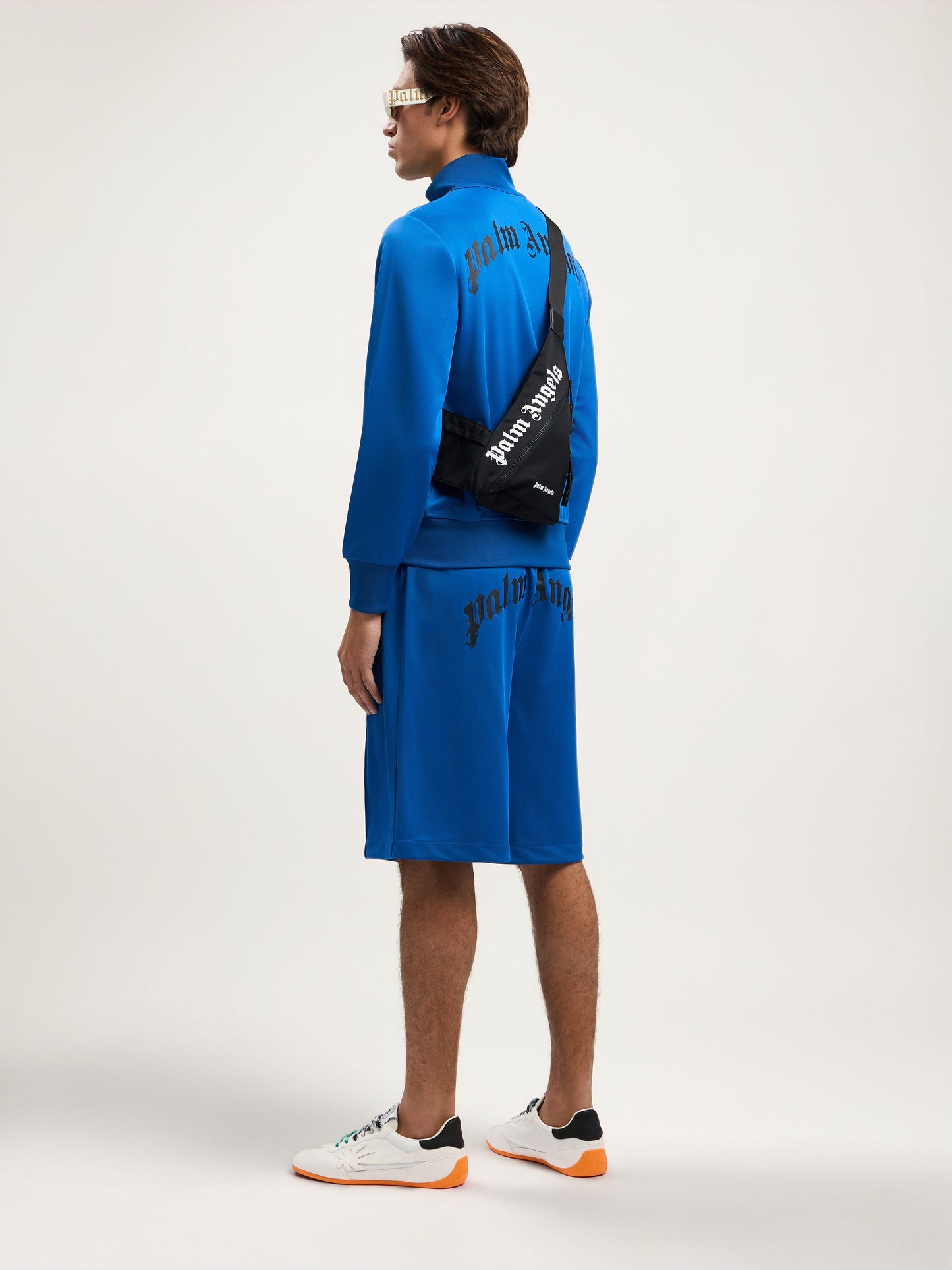 Curved Logo Shoulder Bag