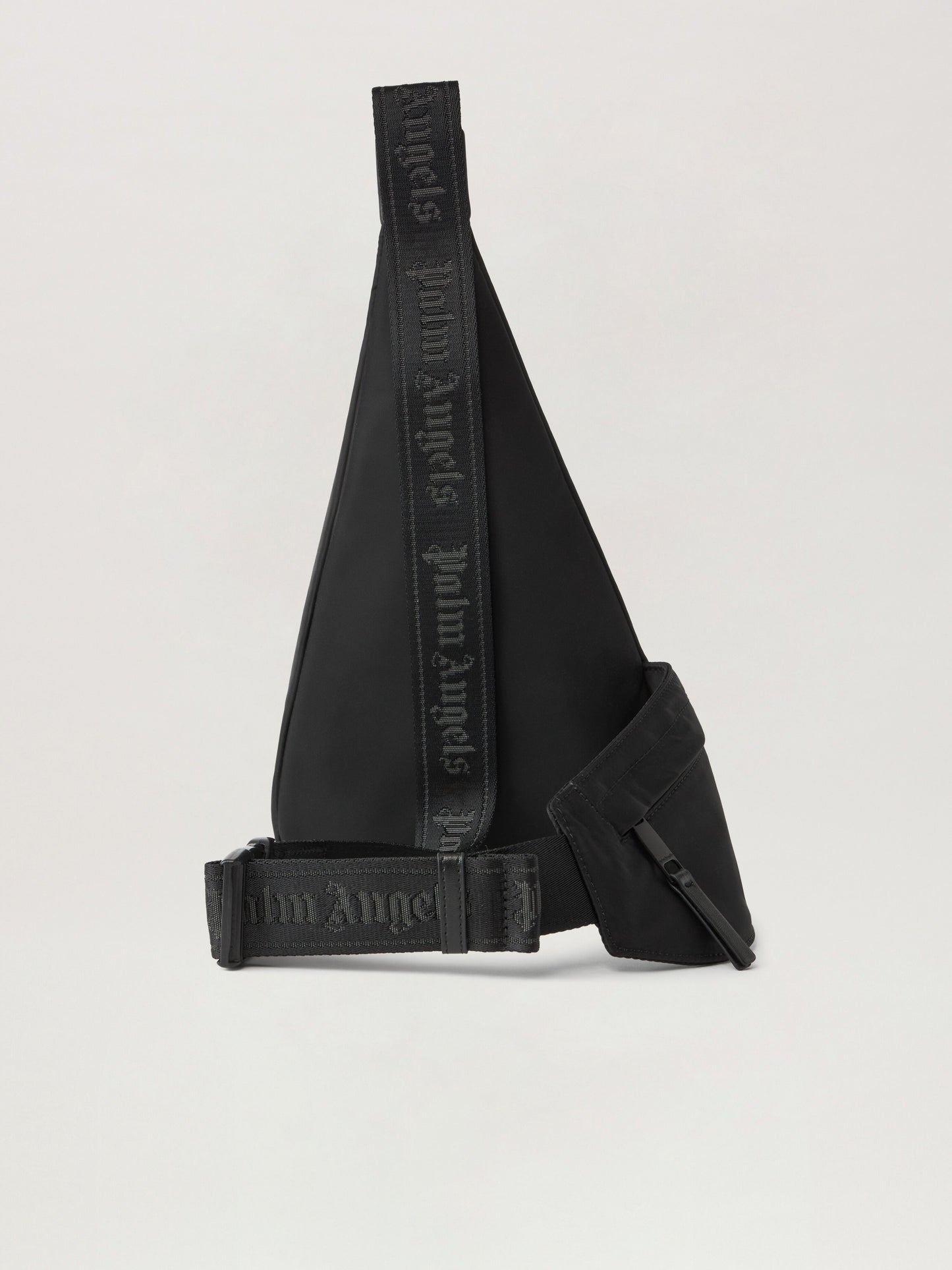 Curved Logo Shoulder Bag