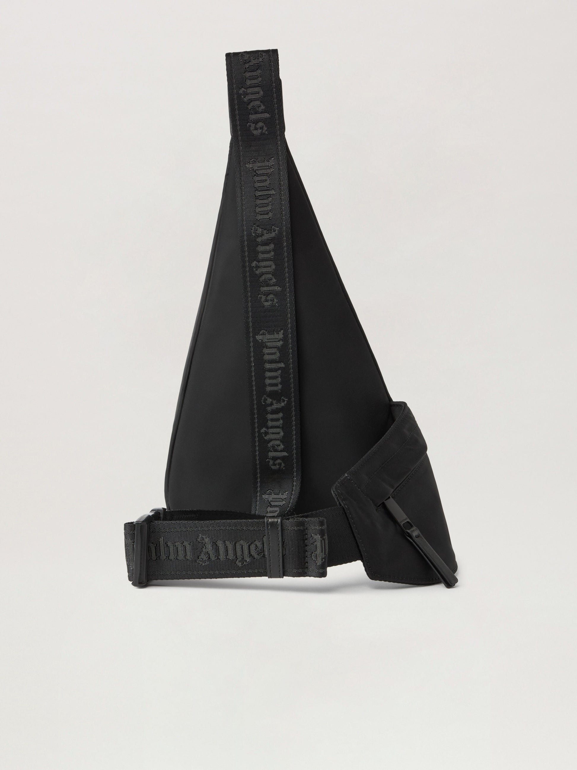 Curved Logo Shoulder Bag