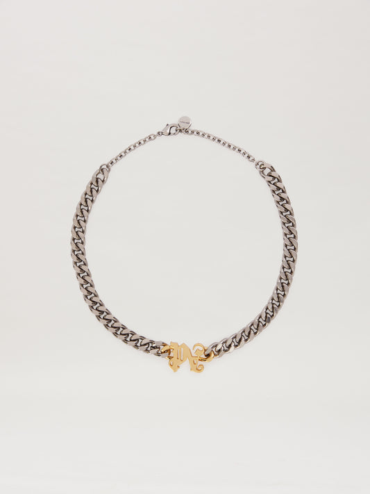 Gold Monogram Necklace
