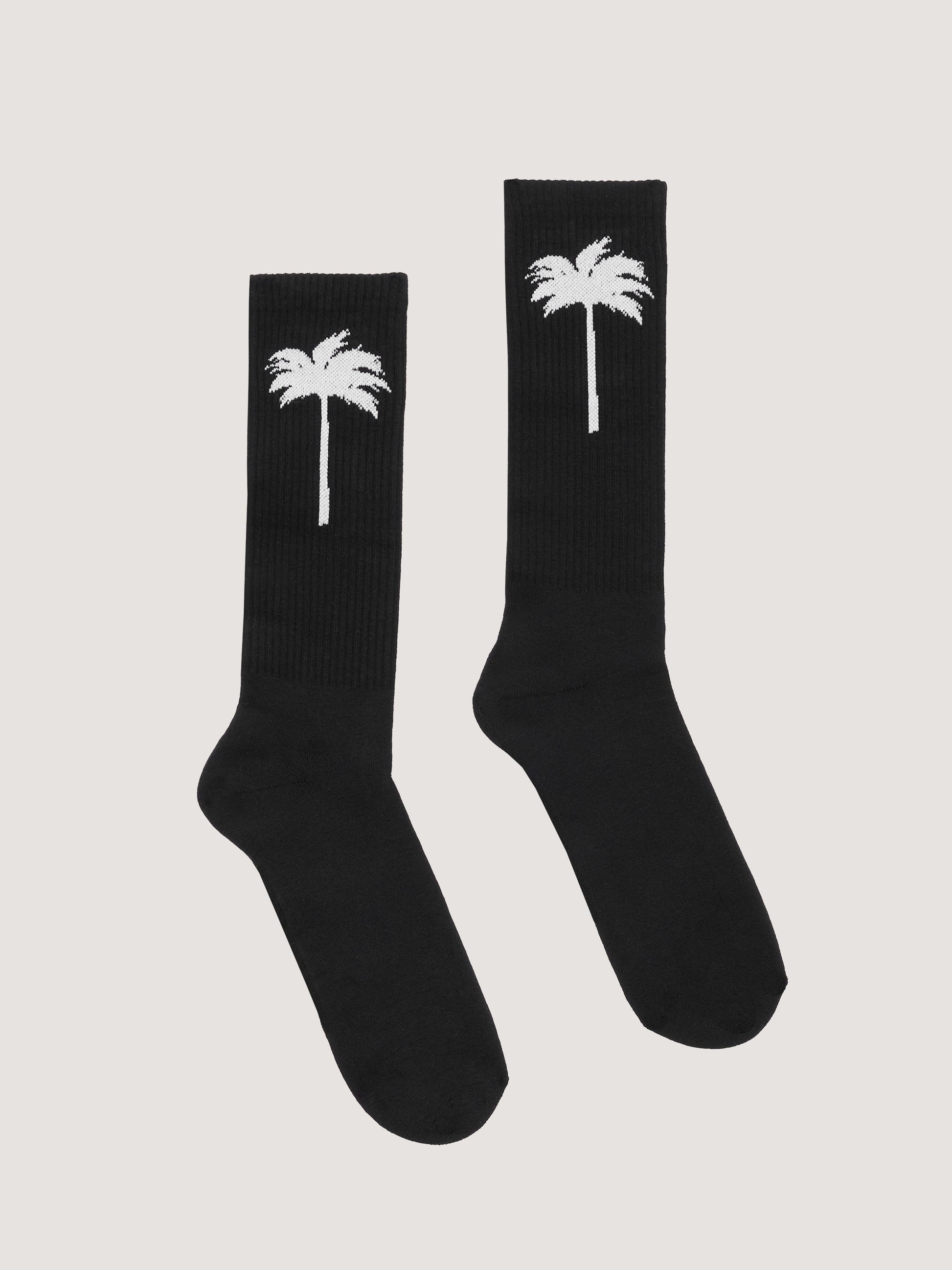 Palm Tree Logo Socks