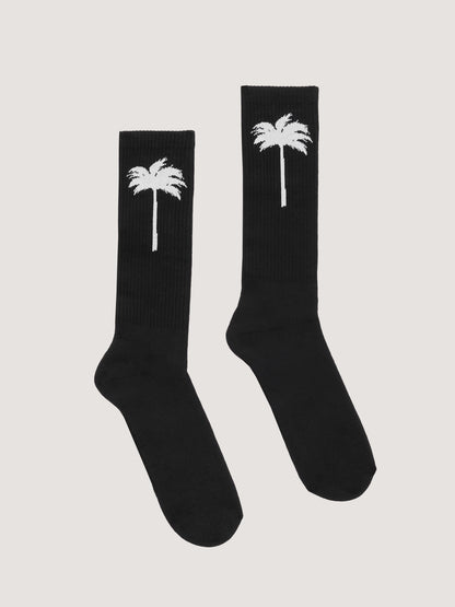 Palm Tree Logo Socks