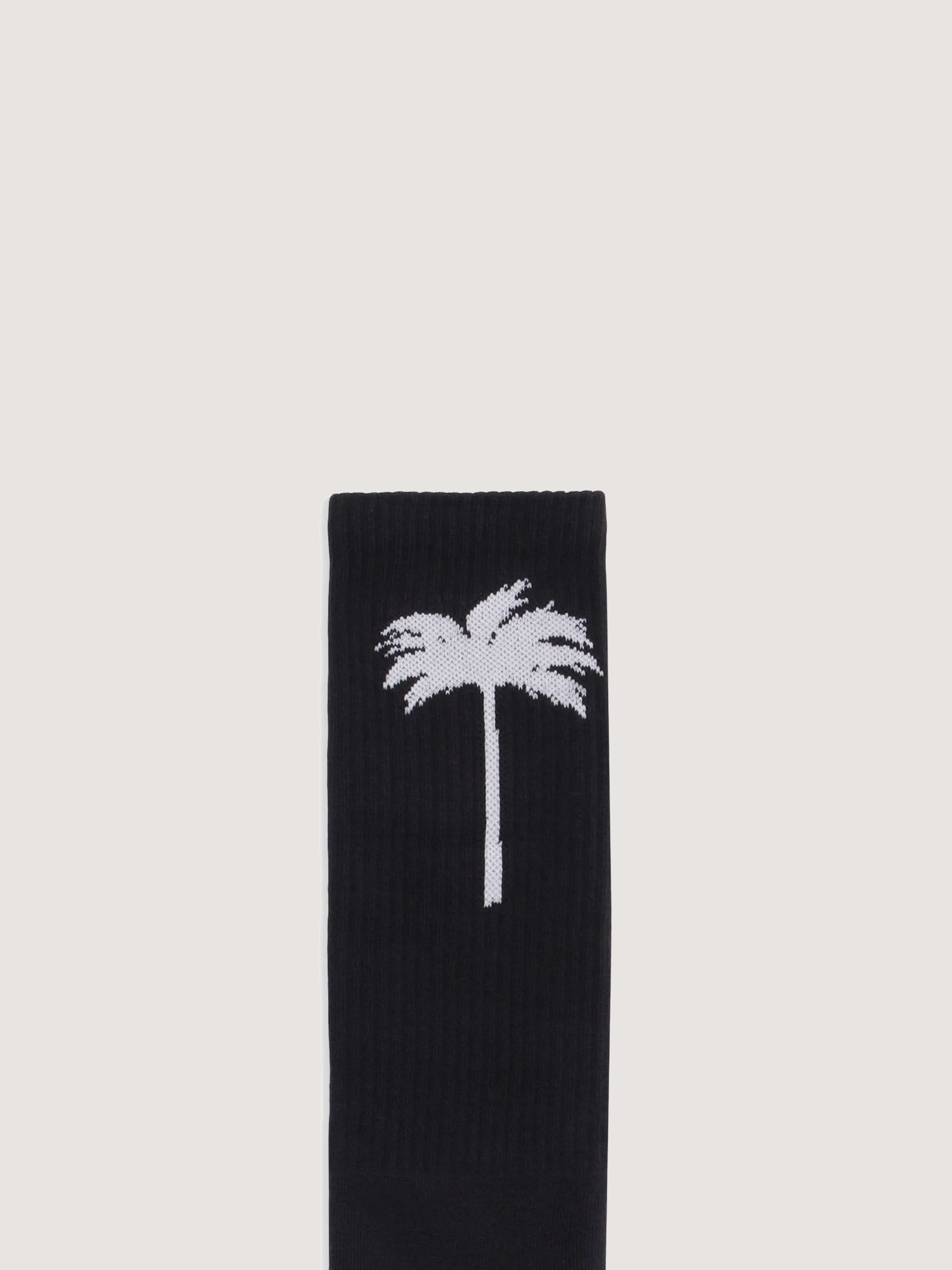 Palm Tree Logo Socks
