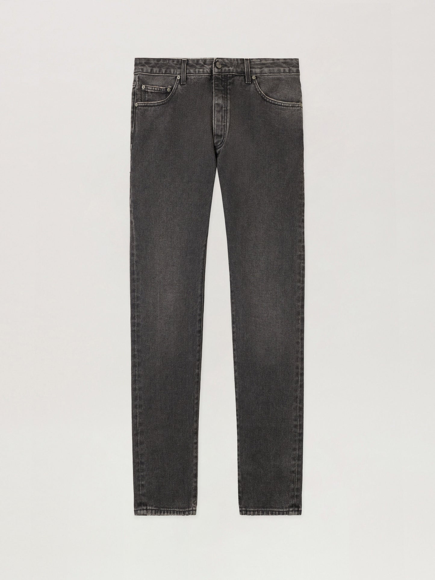Curved Logo Denim Jeans