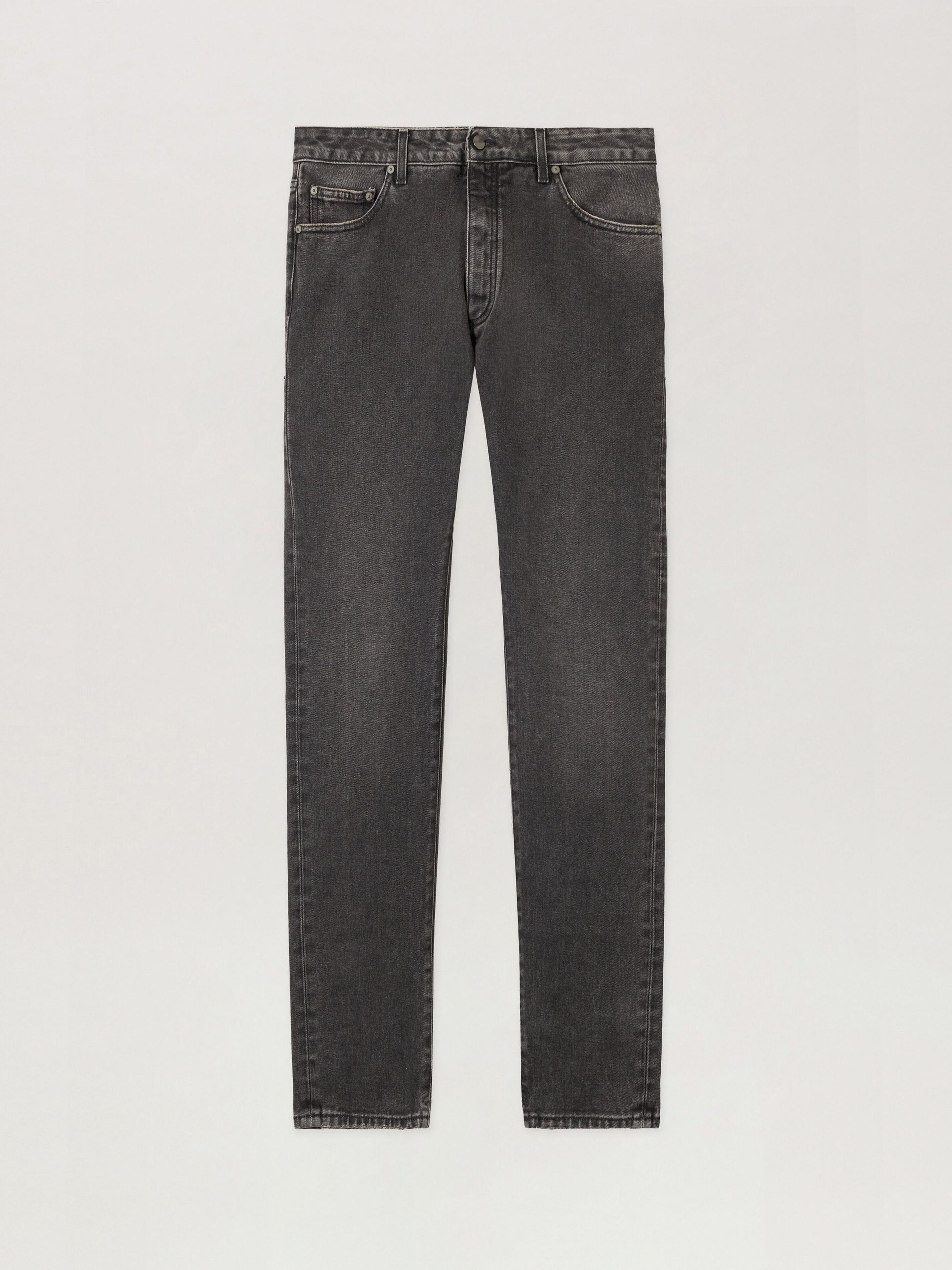 Curved Logo Denim Jeans
