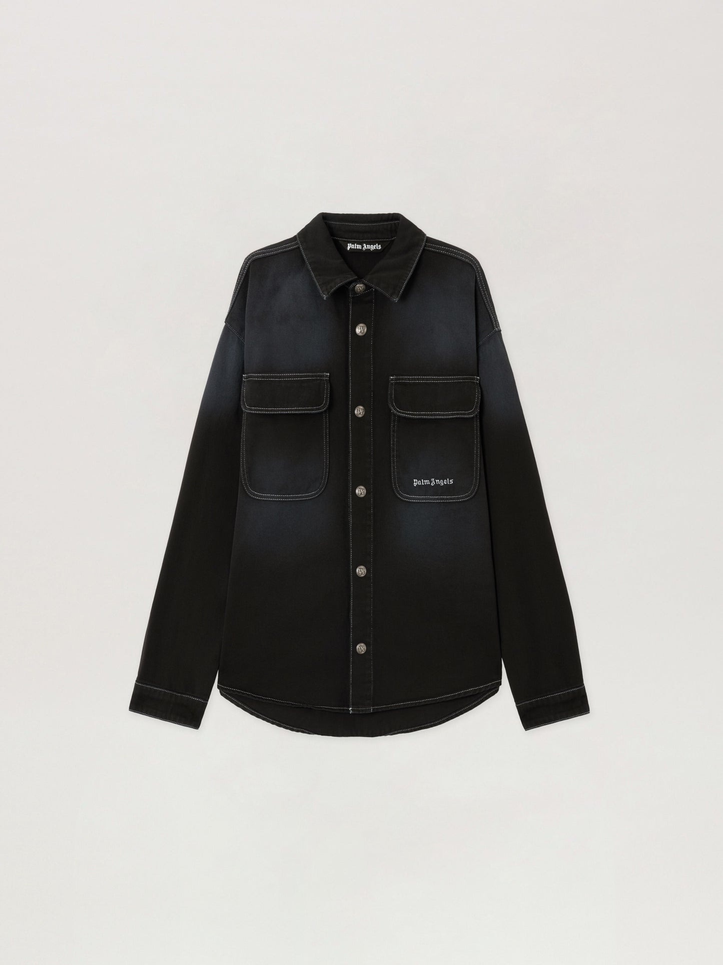 Classic Logo Loose Denim Shirt