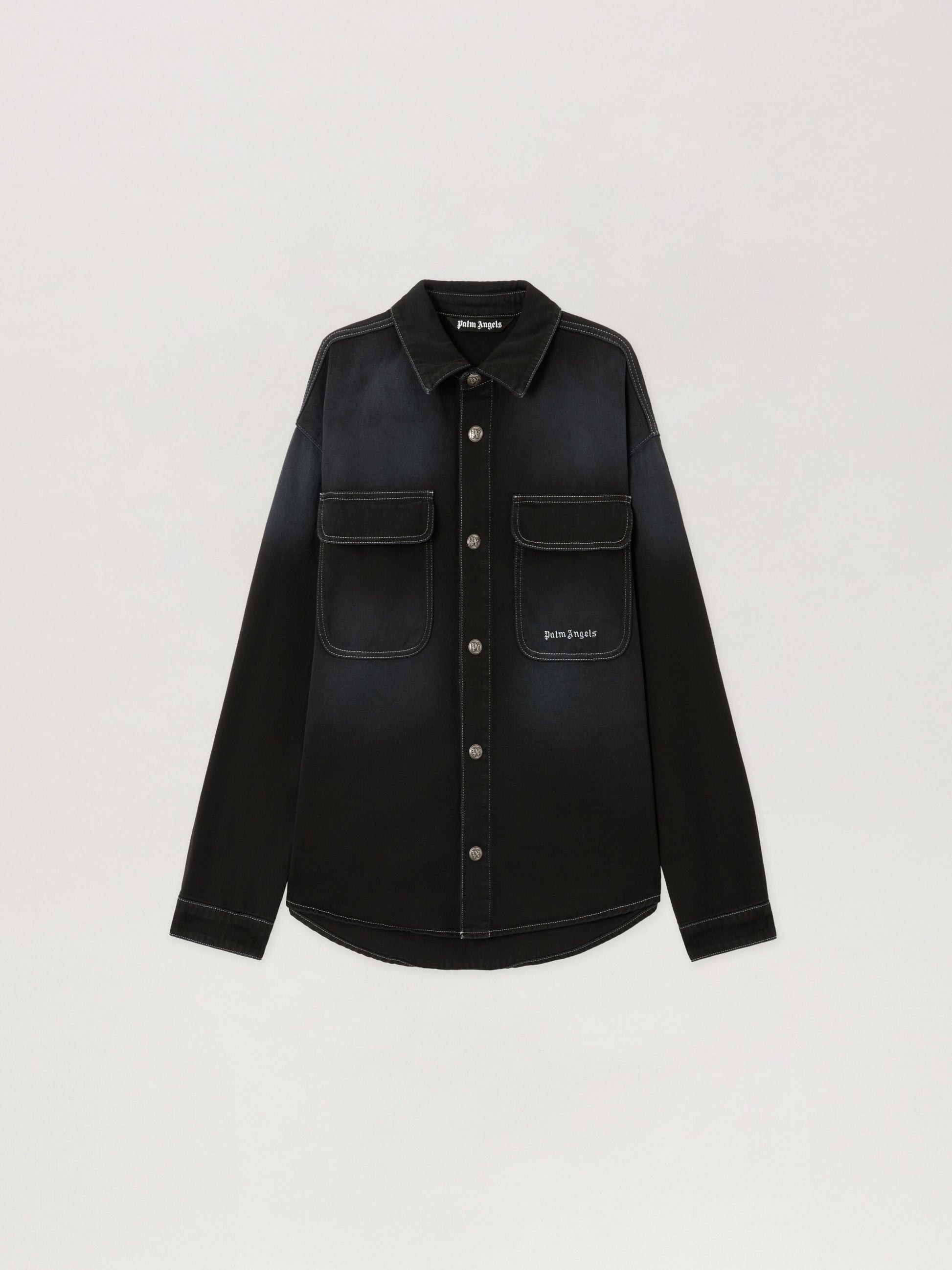Classic Logo Loose Denim Shirt