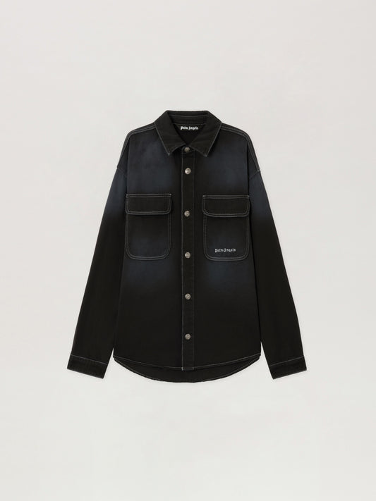 Classic Logo Loose Denim Shirt