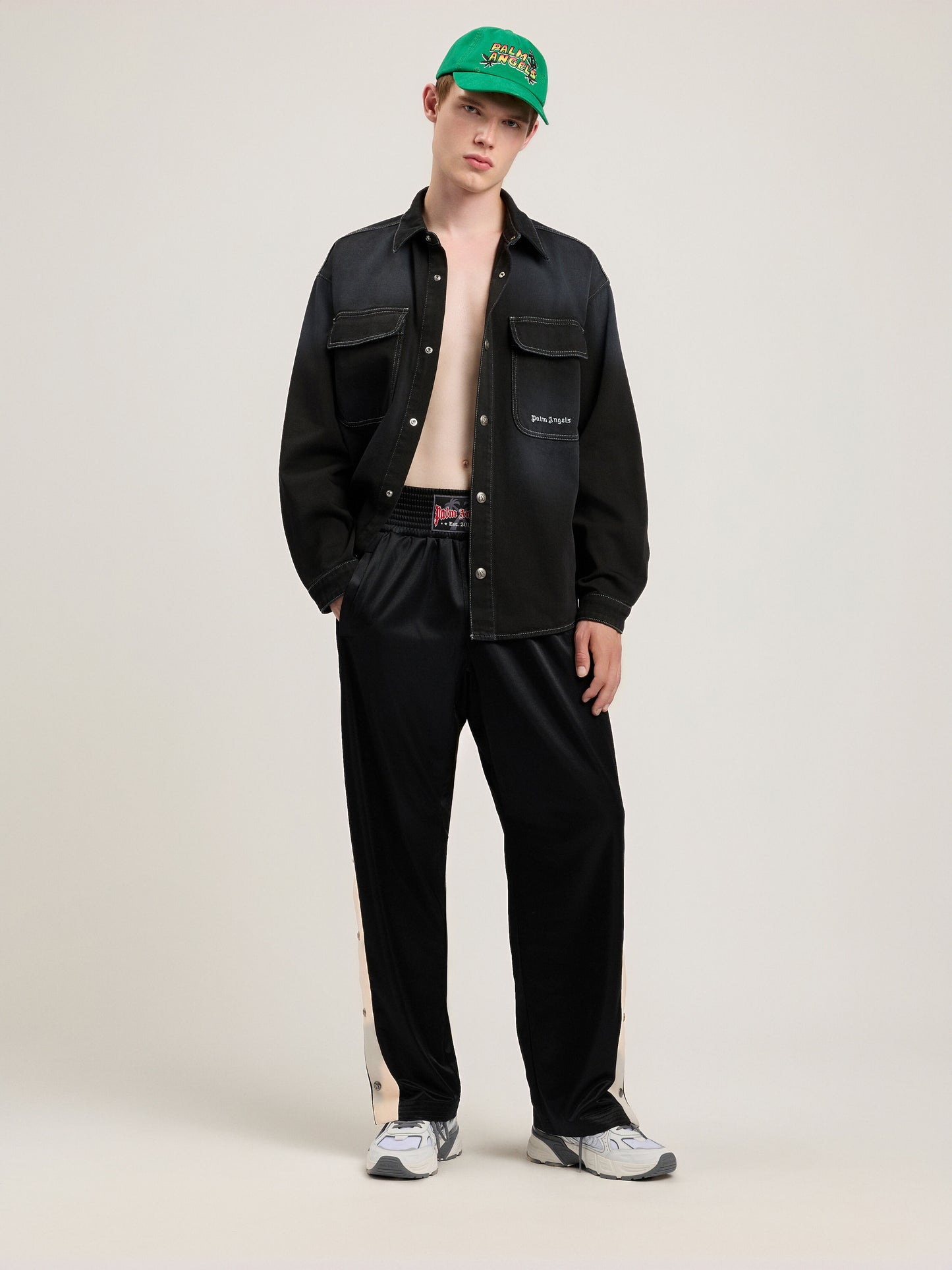 Classic Logo Loose Denim Shirt