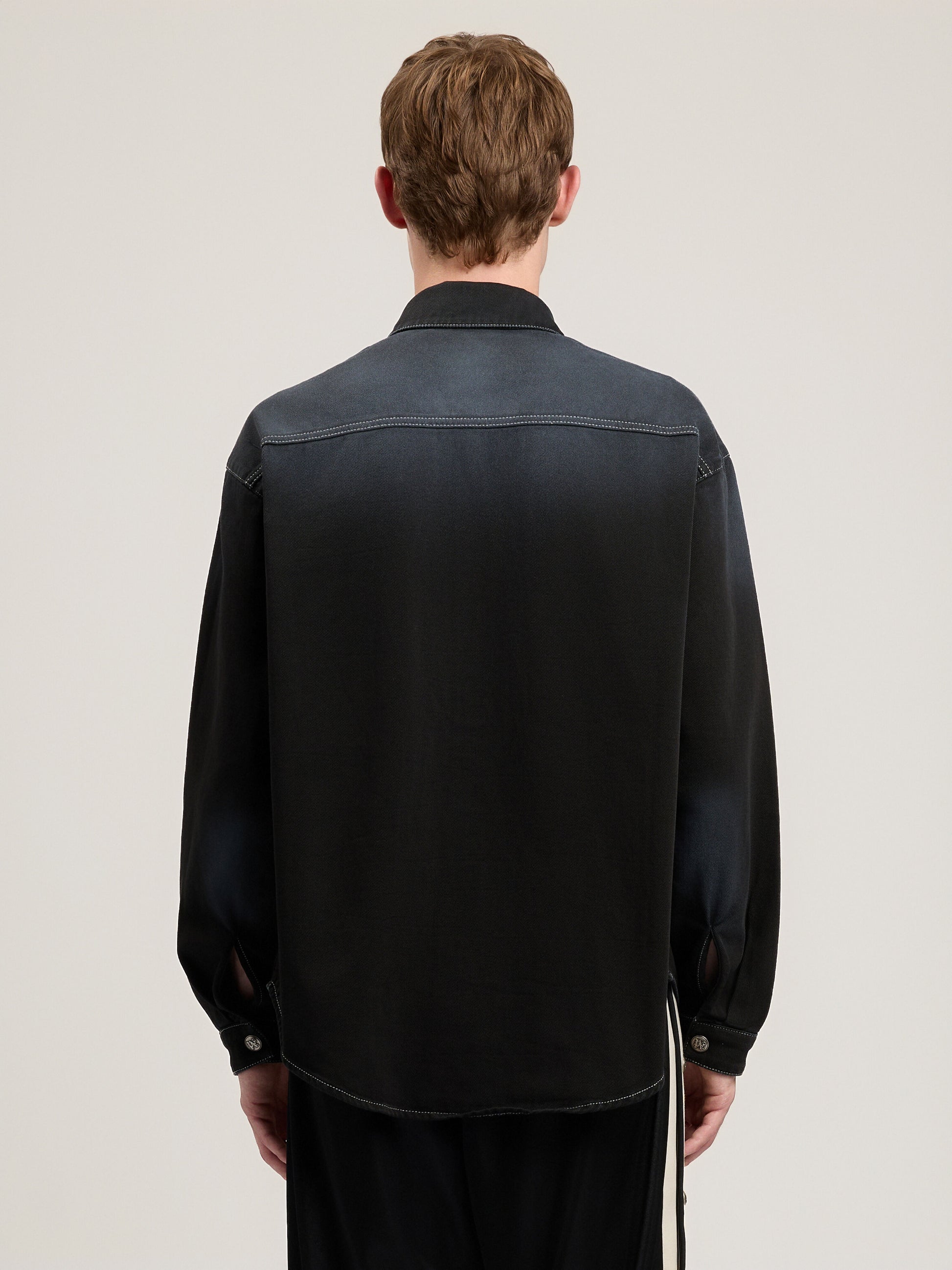 Classic Logo Loose Denim Shirt
