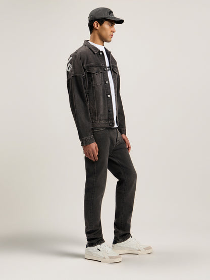 Back Logo Over Denim Jkt