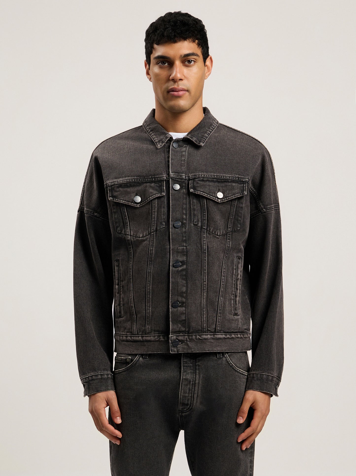 Back Logo Over Denim Jkt