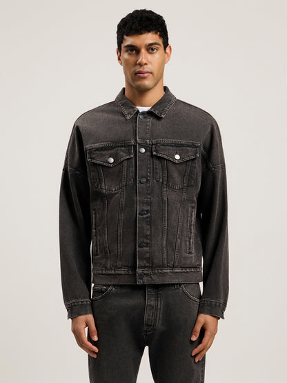 Back Logo Over Denim Jkt