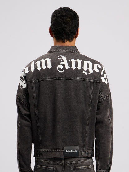 Back Logo Over Denim Jkt