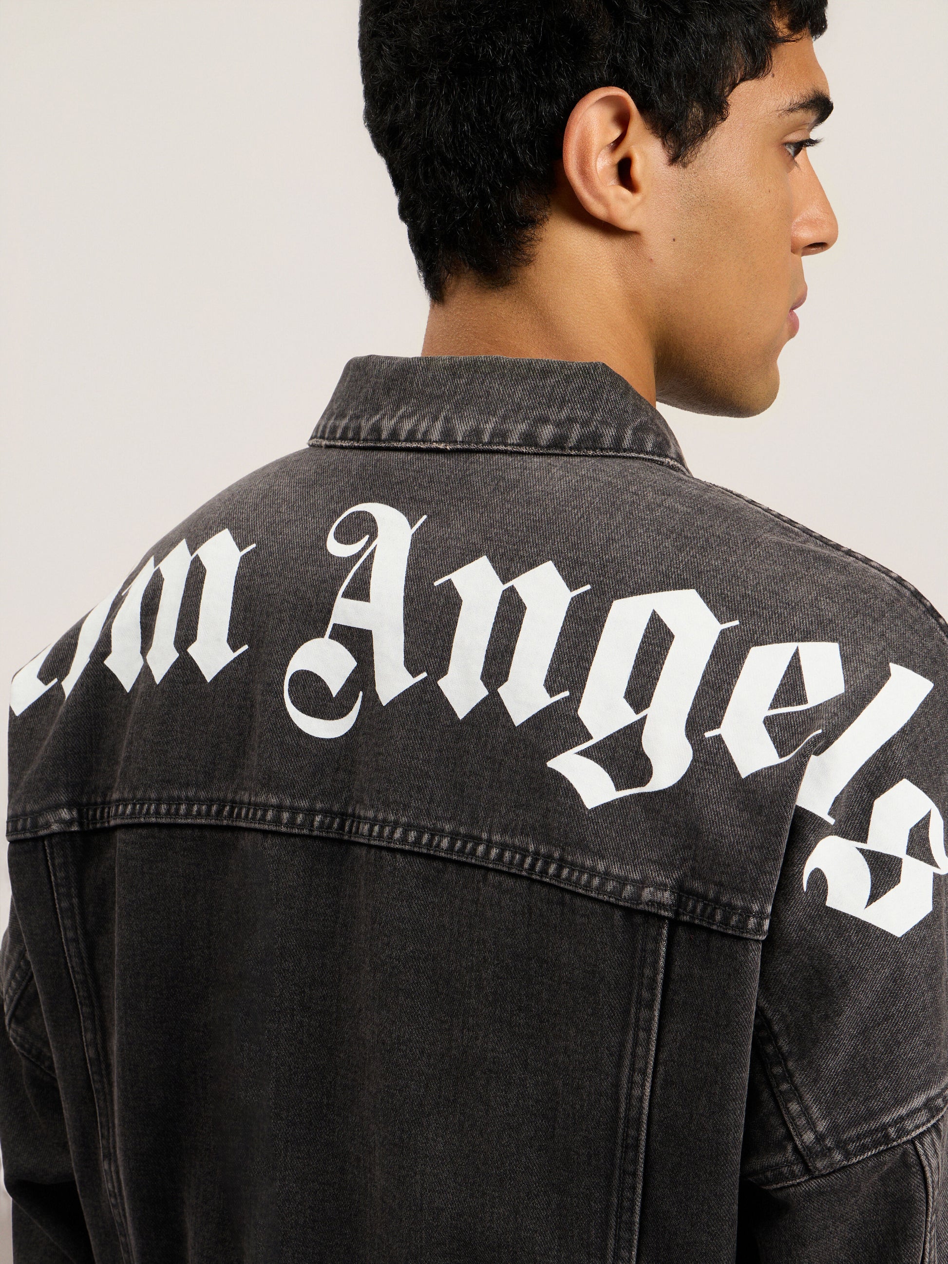 Back Logo Over Denim Jkt