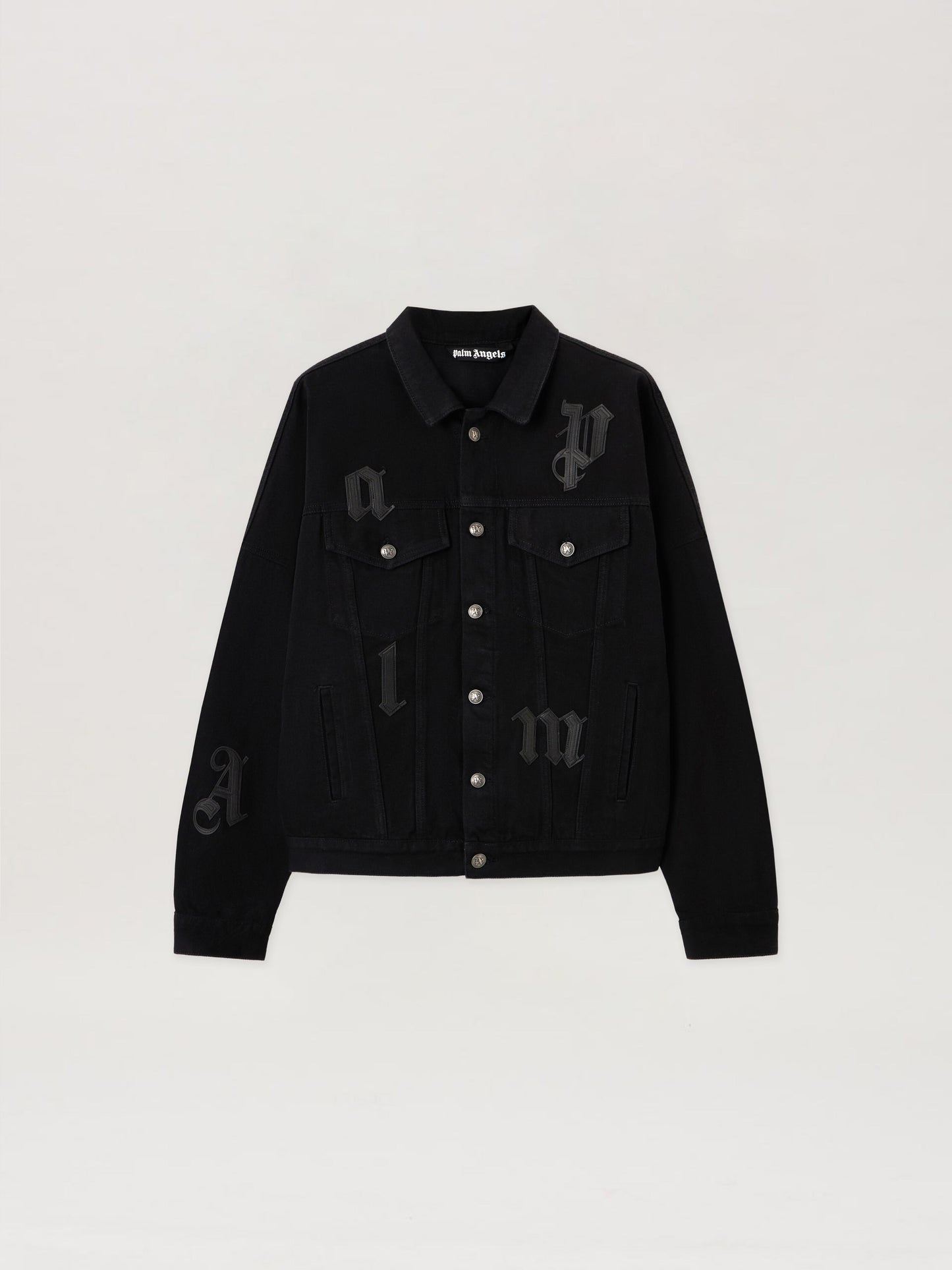Gothic Logo Denim Jacket