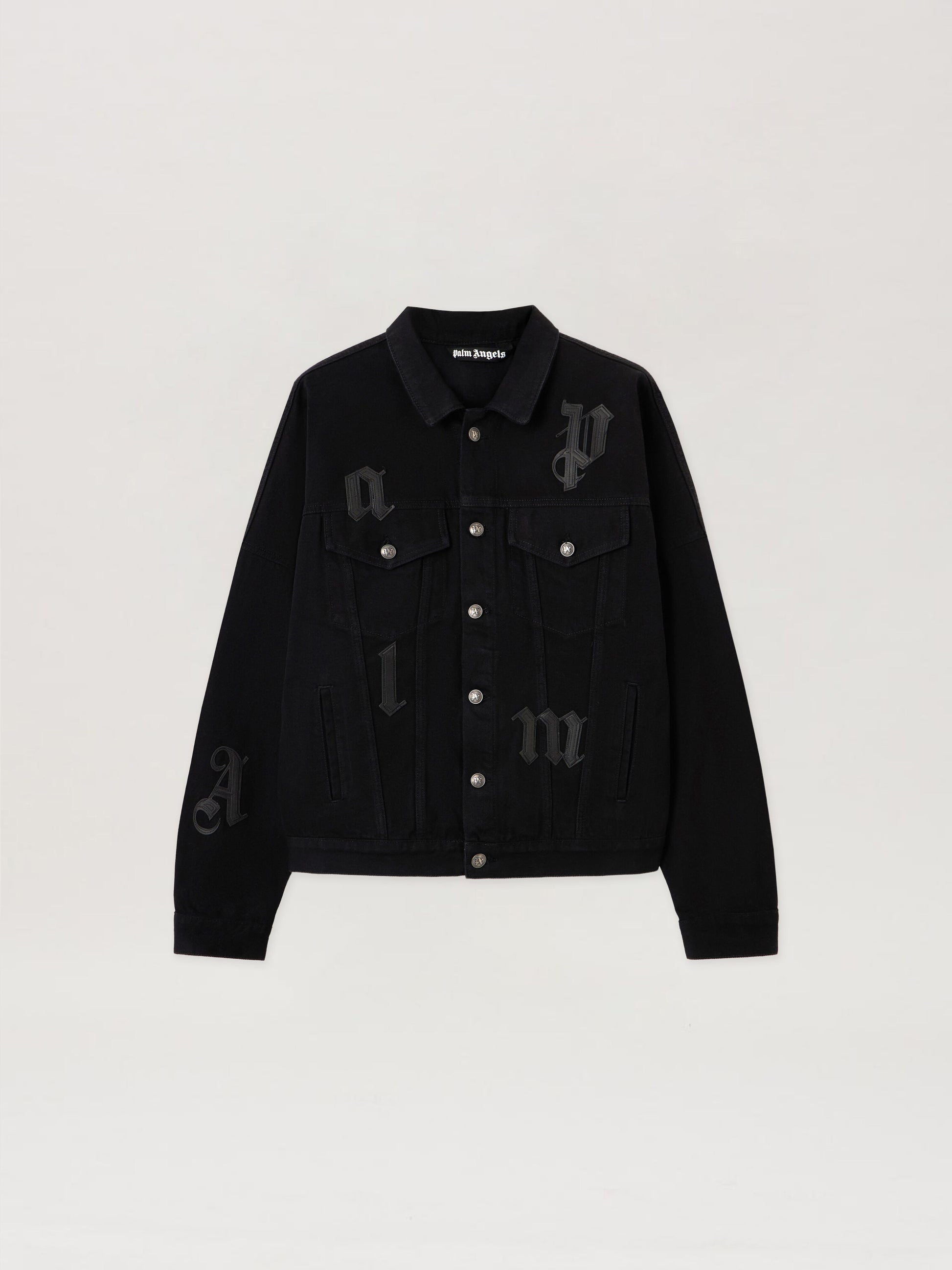 Gothic Logo Denim Jacket