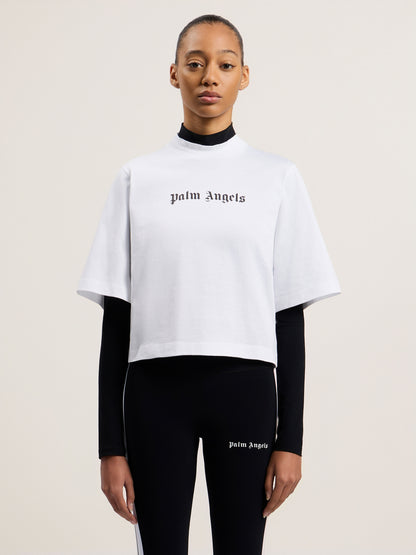 Classic Logo Cropped T Shirt