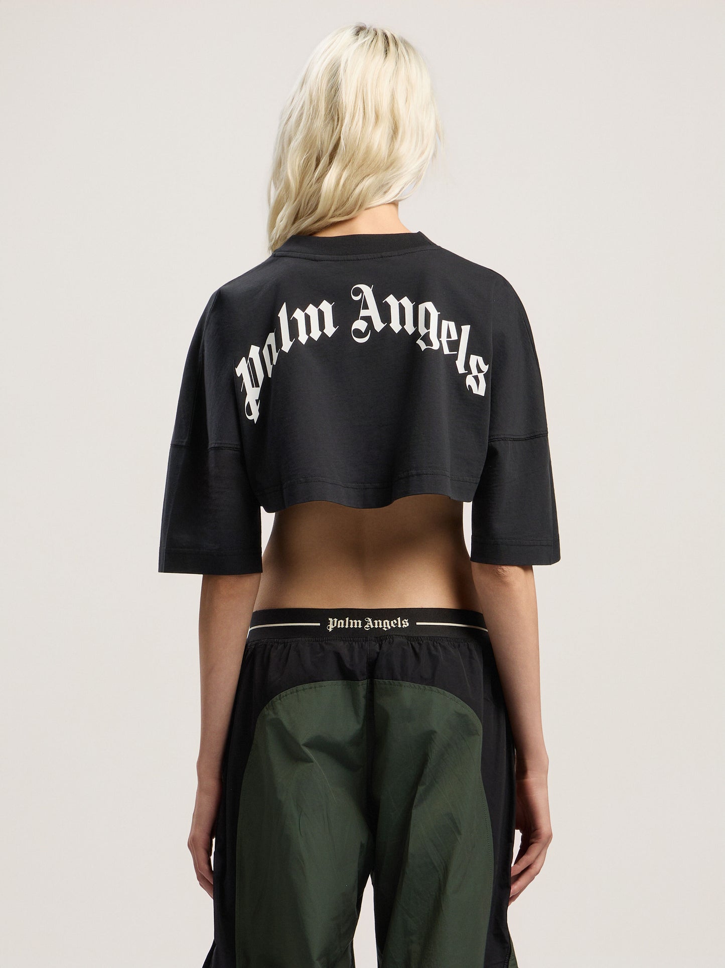 Back Curved Logo Mini Tee