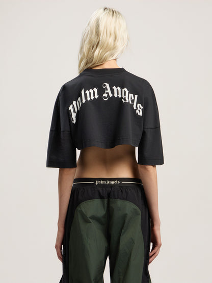 Back Curved Logo Mini Tee
