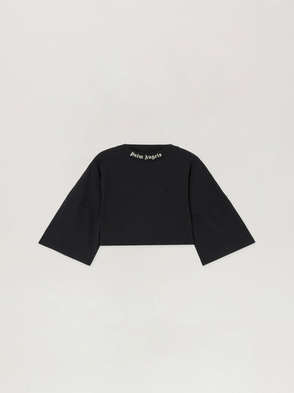 Back Curved Logo Mini T Shirt