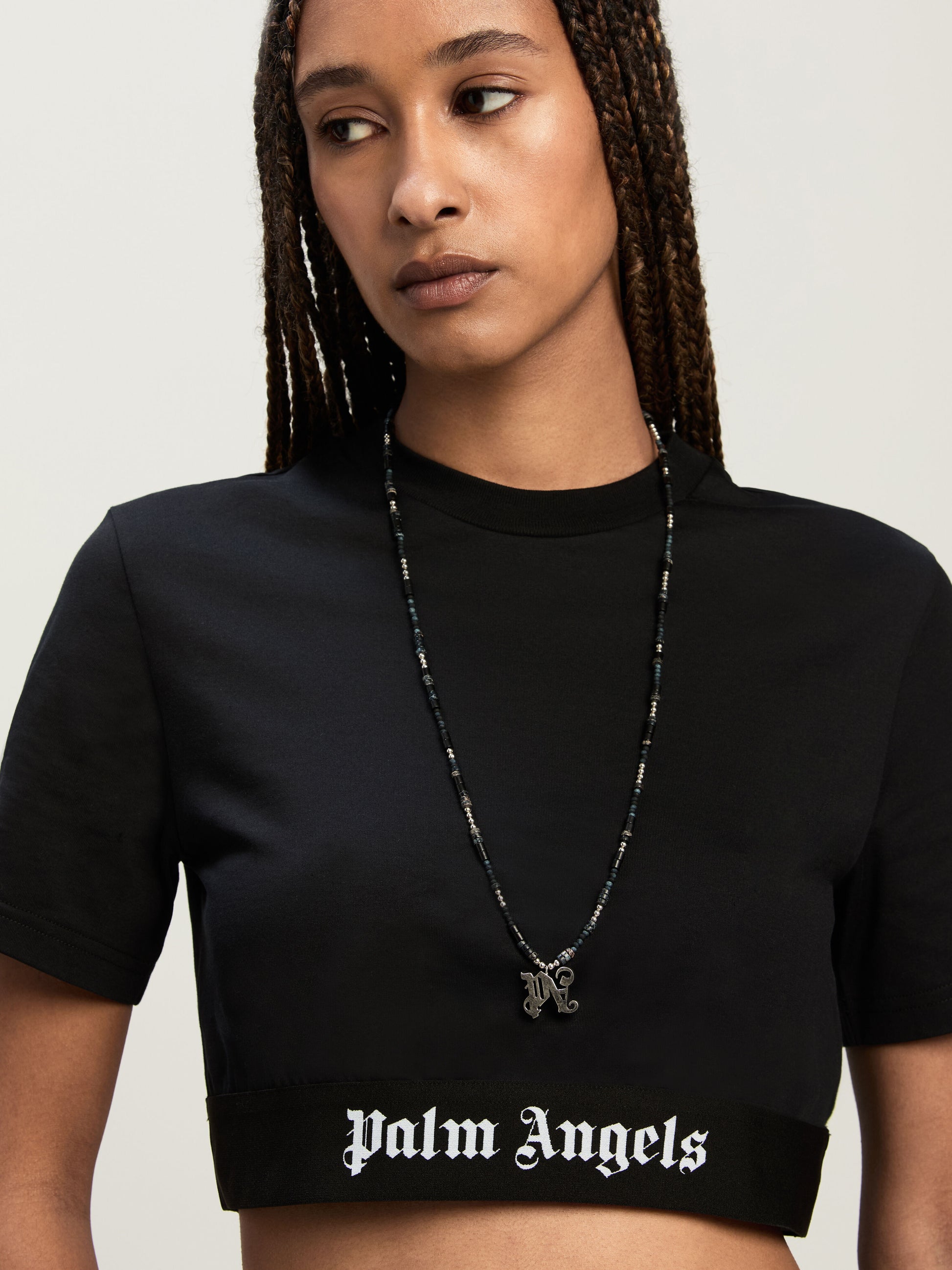 Classic Logo Tape Crop Tee