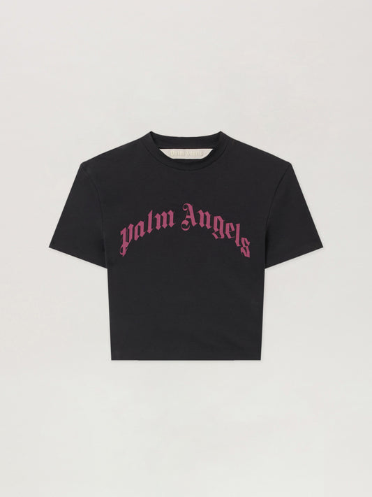 Curved Logo Baby Tee