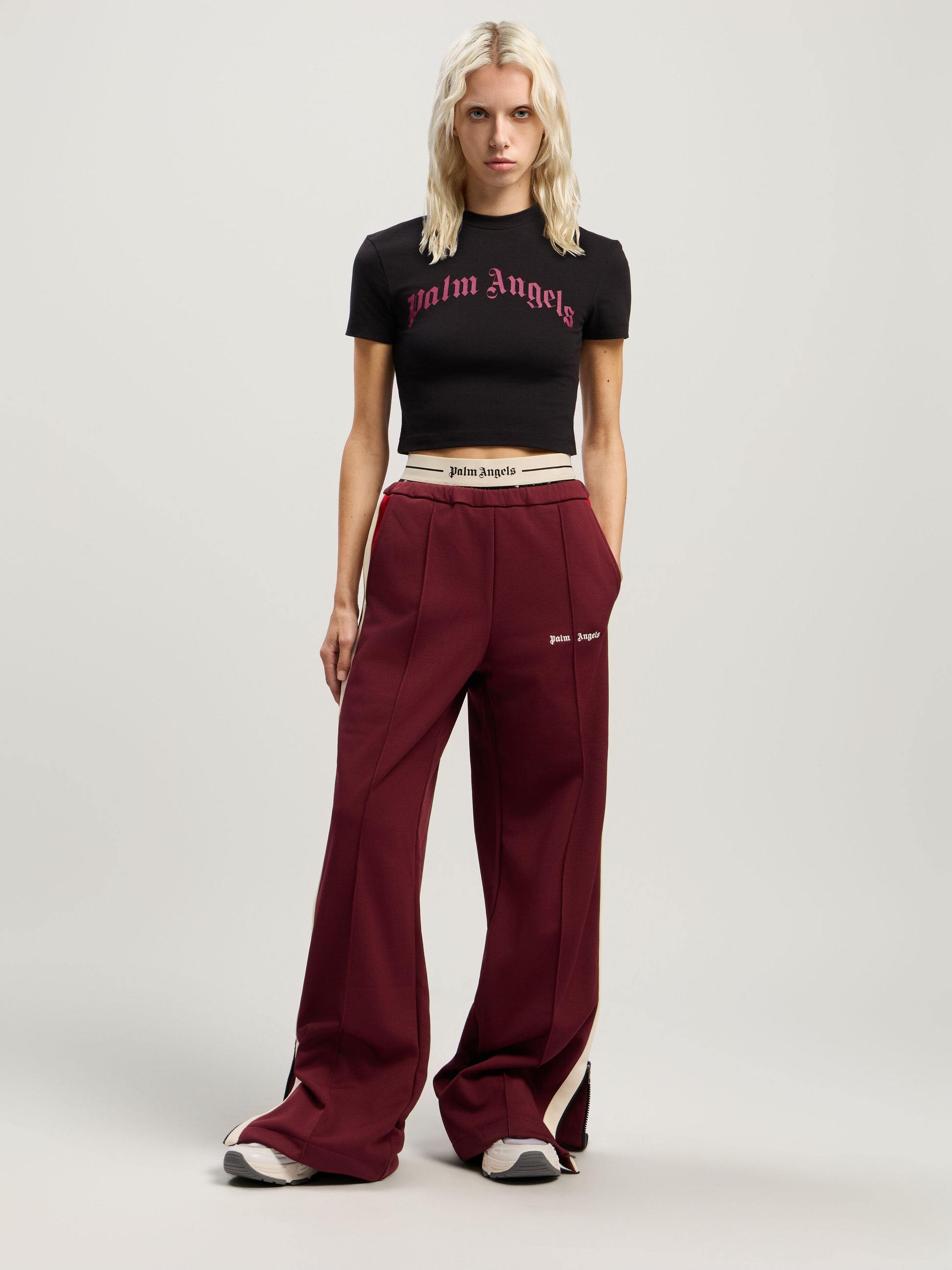Curved Logo Baby Tee