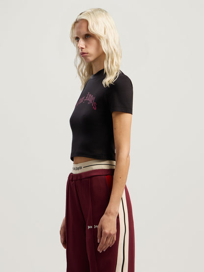 Curved Logo Baby Tee