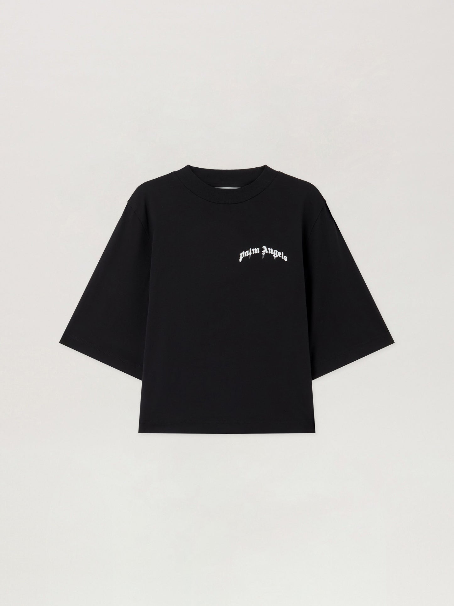 Mini Curved Logo Boxy T Shirt