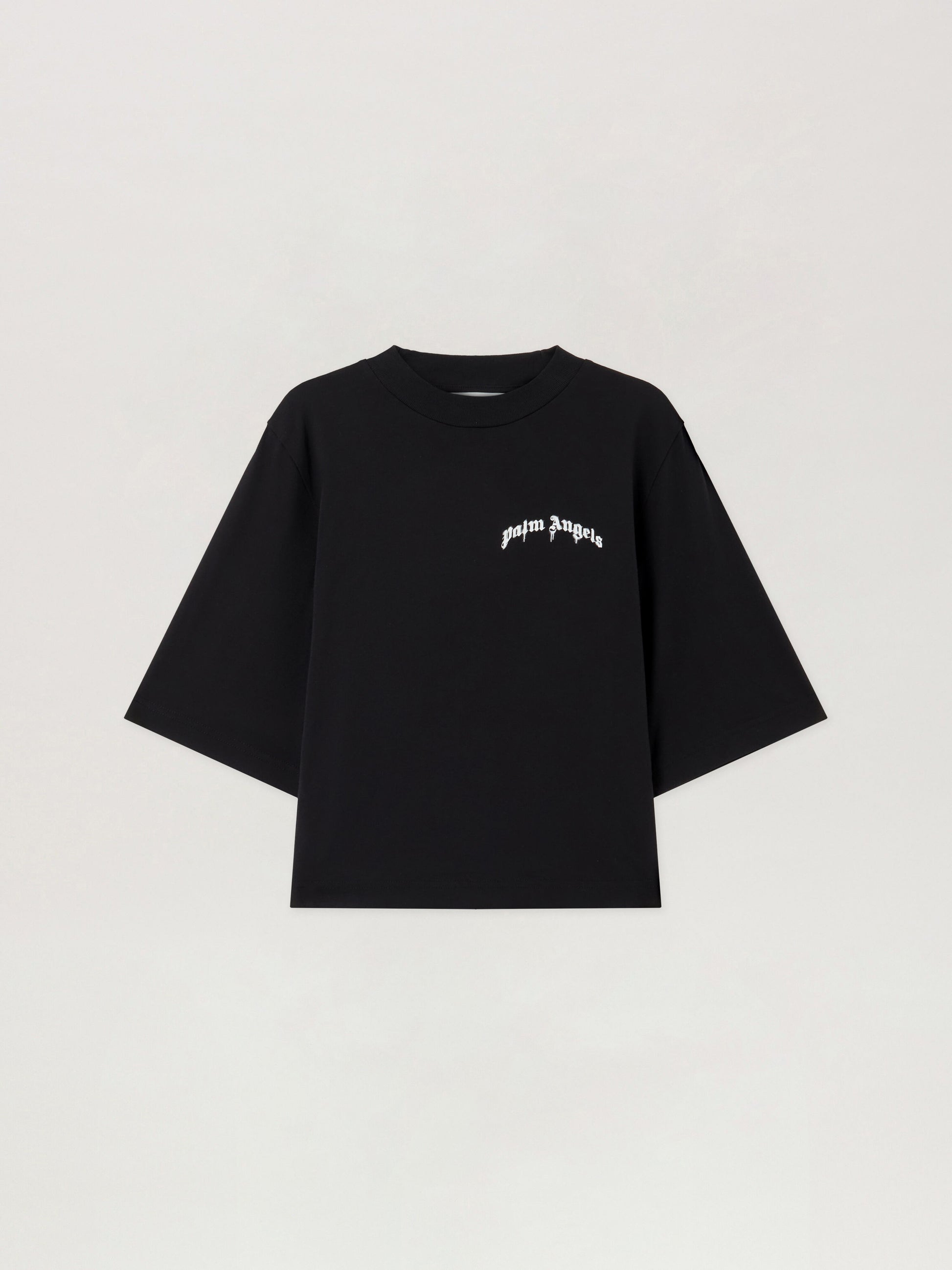 Mini Curved Logo Boxy T Shirt