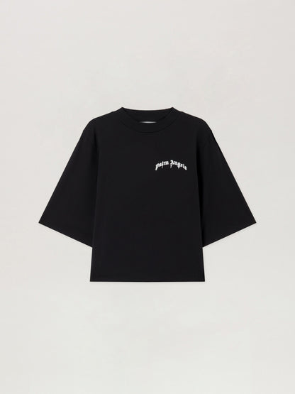 Mini Curved Logo Boxy T Shirt