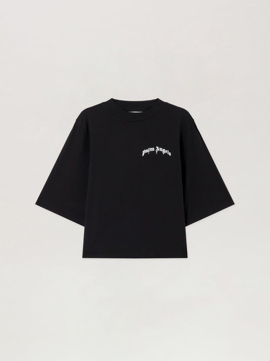 Mini Curved Logo Boxy T Shirt