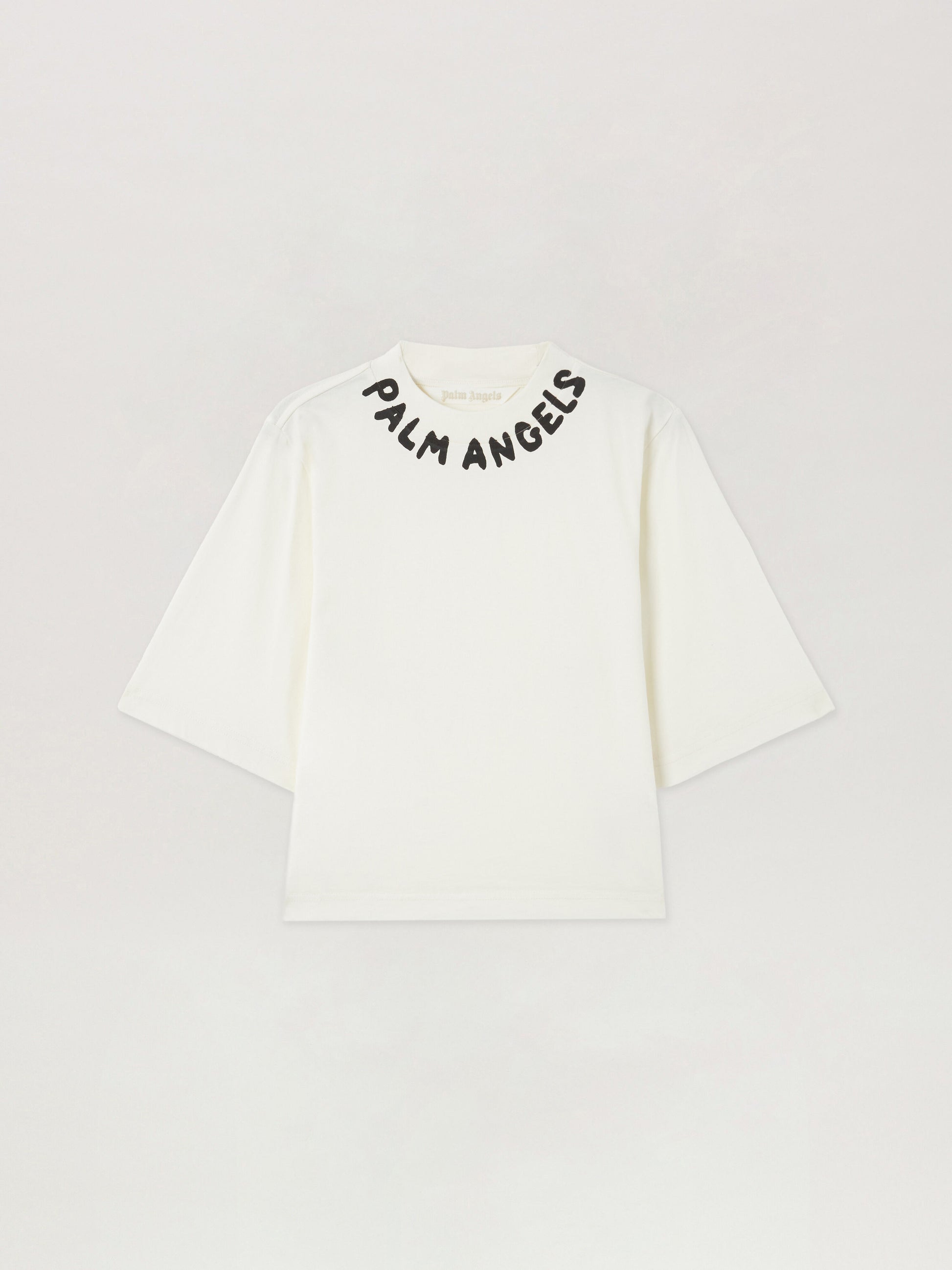 Neck Logo Boxy T Shirt