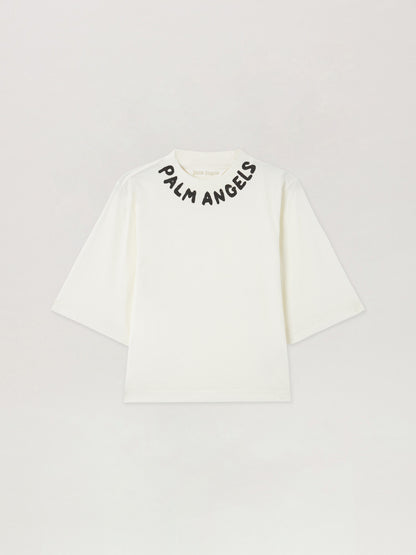 Neck Logo Boxy T Shirt