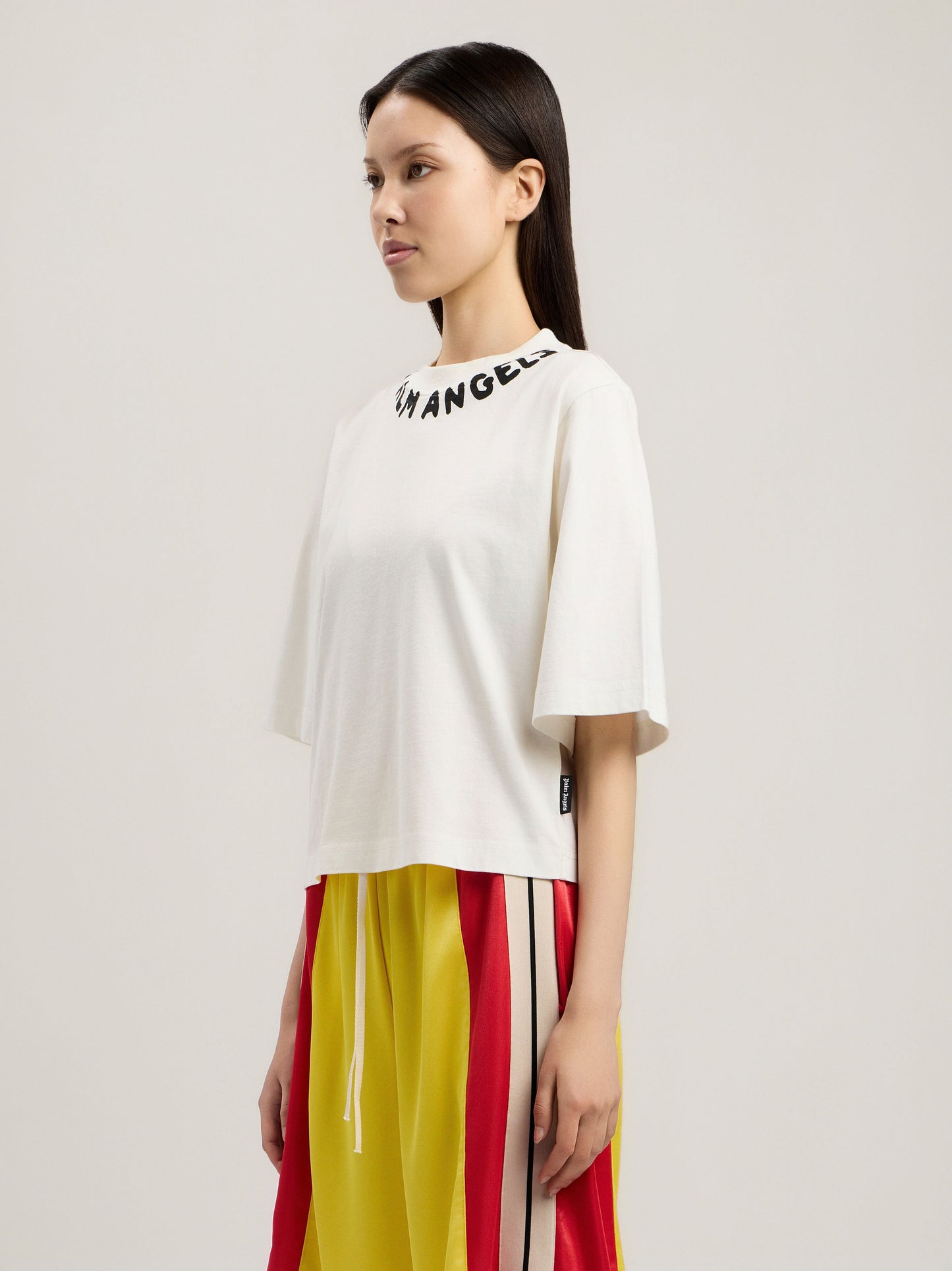 Neck Logo Boxy T Shirt
