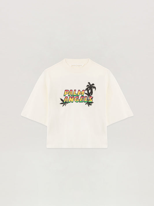 Sunset Graphic Boxy T Shirt