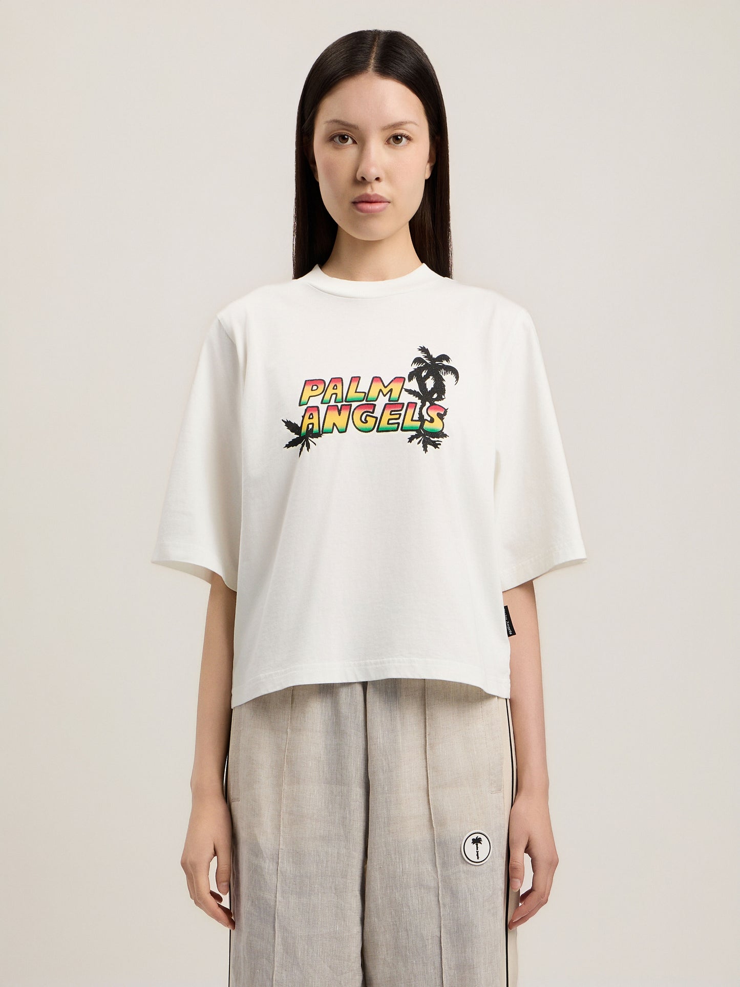 Sunset Graphic Boxy T Shirt