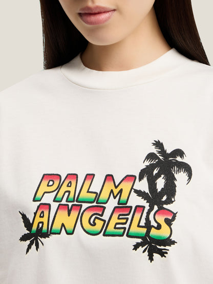 Sunset Graphic Boxy T Shirt