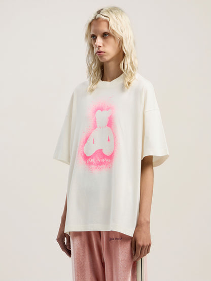 Spray Bear Loose T Shirt